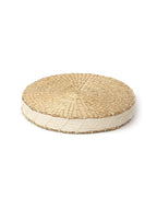 Seagrass Floor Pillow for Living Room, Meditation, and Seating