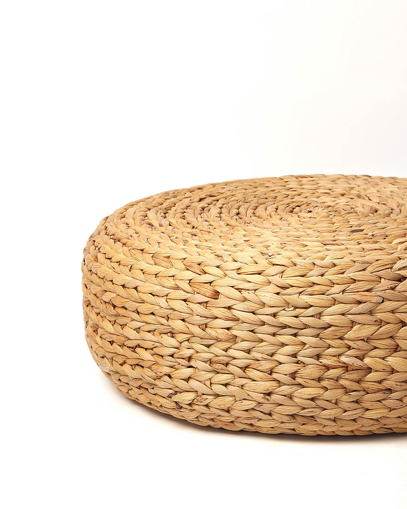 Decorative Seagrass Ottomans for Cozy Home Seating