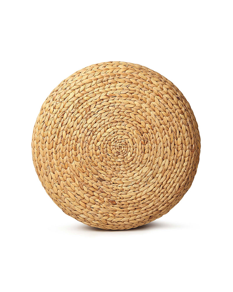Decorative Seagrass Ottomans for Cozy Home Seating