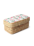 Handcrafted Seagrass Storage Box for Jewelry, Accessories & Essentials