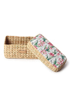 Handcrafted Seagrass Storage Box for Jewelry, Accessories & Essentials