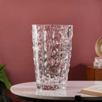 Glacier Glass Vase 11 Inch Nestasia