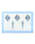Handcrafted Jaipur Handblock Printed 100% Premium Cotton King Bed Sheet with Coordinated Pillow Covers