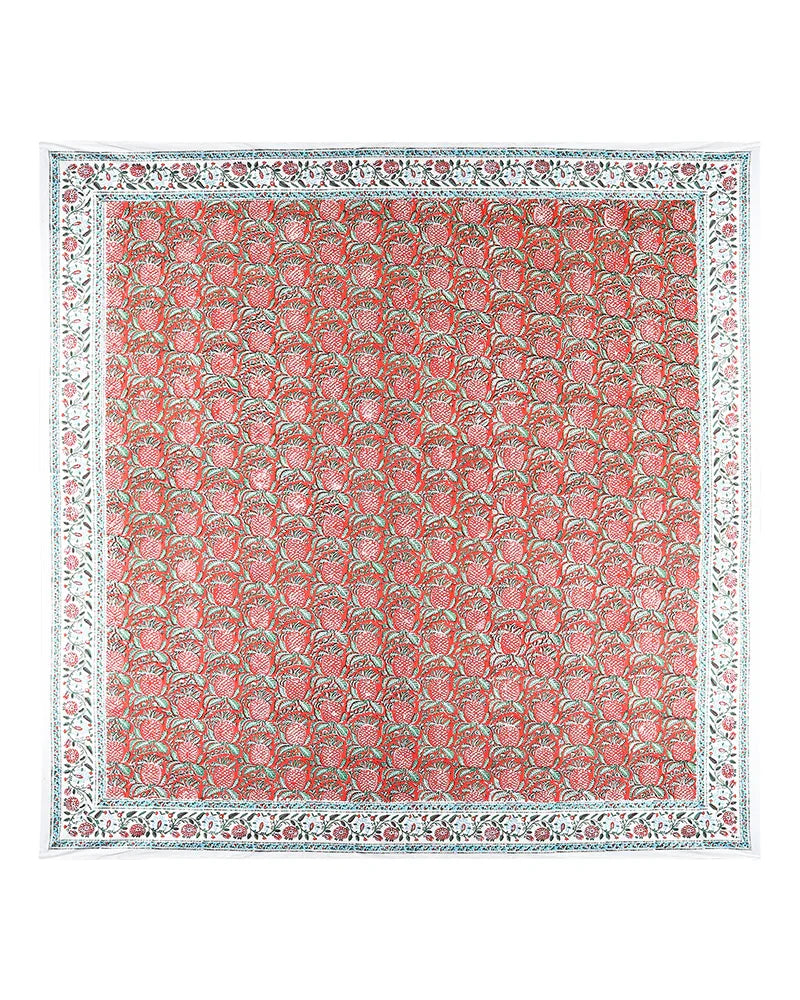 Cultural Jaipur Handblock Printed 100% Premium Cotton King Bed Sheet with Matching Pillow Covers