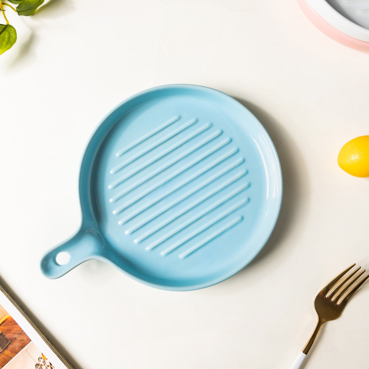 Round Grill Plates Nestasia