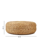 Decorative Seagrass Ottomans for Cozy Home Seating