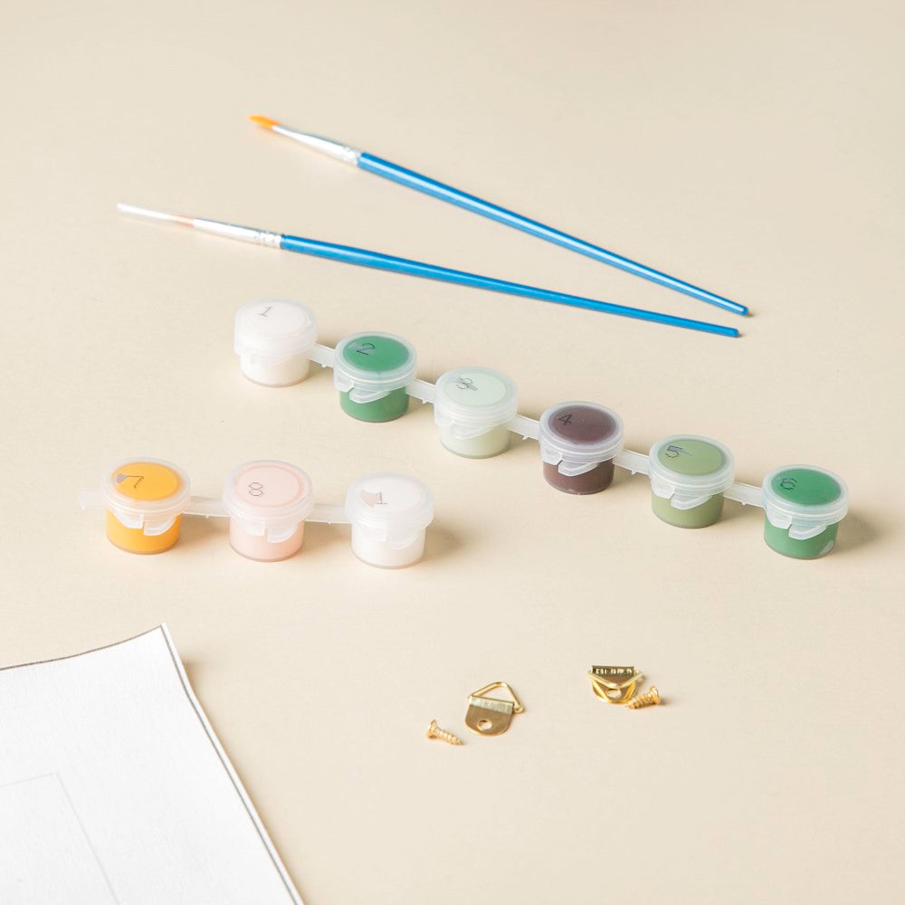 Monstera DIY Kit Paint By Numbers Nestasia