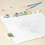Monstera DIY Kit Paint By Numbers Nestasia