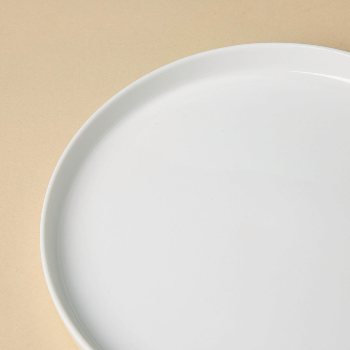 Riona Ceramic Appetizer Plate White 7 Inch Nestasia