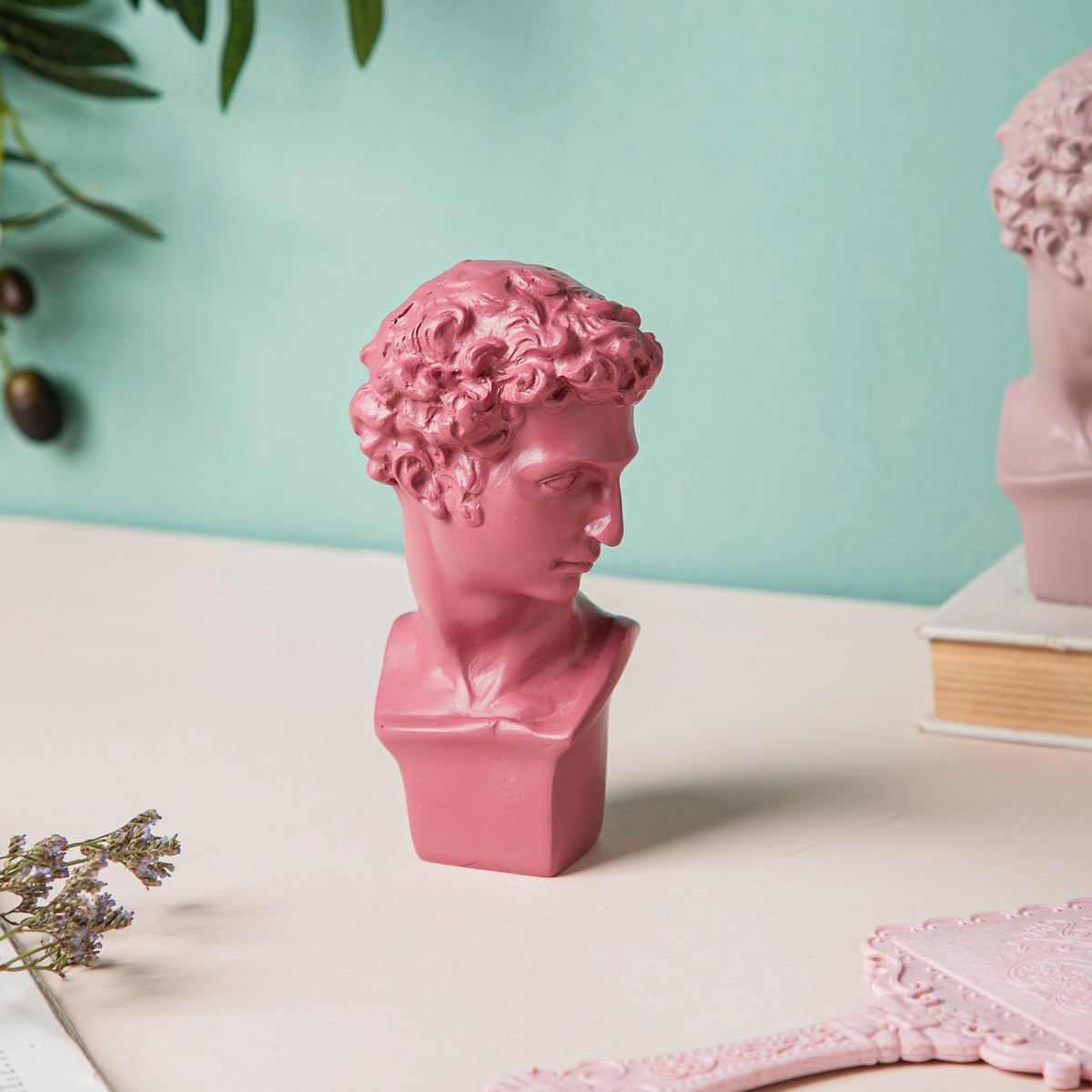 Ancient Greek Sculpture Pink Nestasia