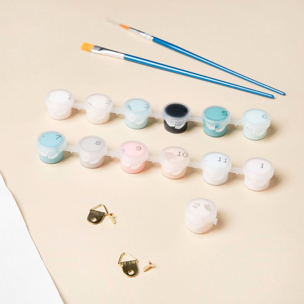 Beach Sunset DIY Paint By Numbers Kit Nestasia