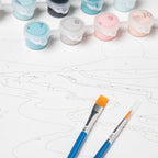 Beach Sunset DIY Paint By Numbers Kit Nestasia