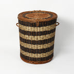 Eco-Friendly Wicker Laundry Basket for Clothes Storage and Home Organization