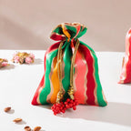 Multicolor Festive Potli Set Of 2 Nestasia