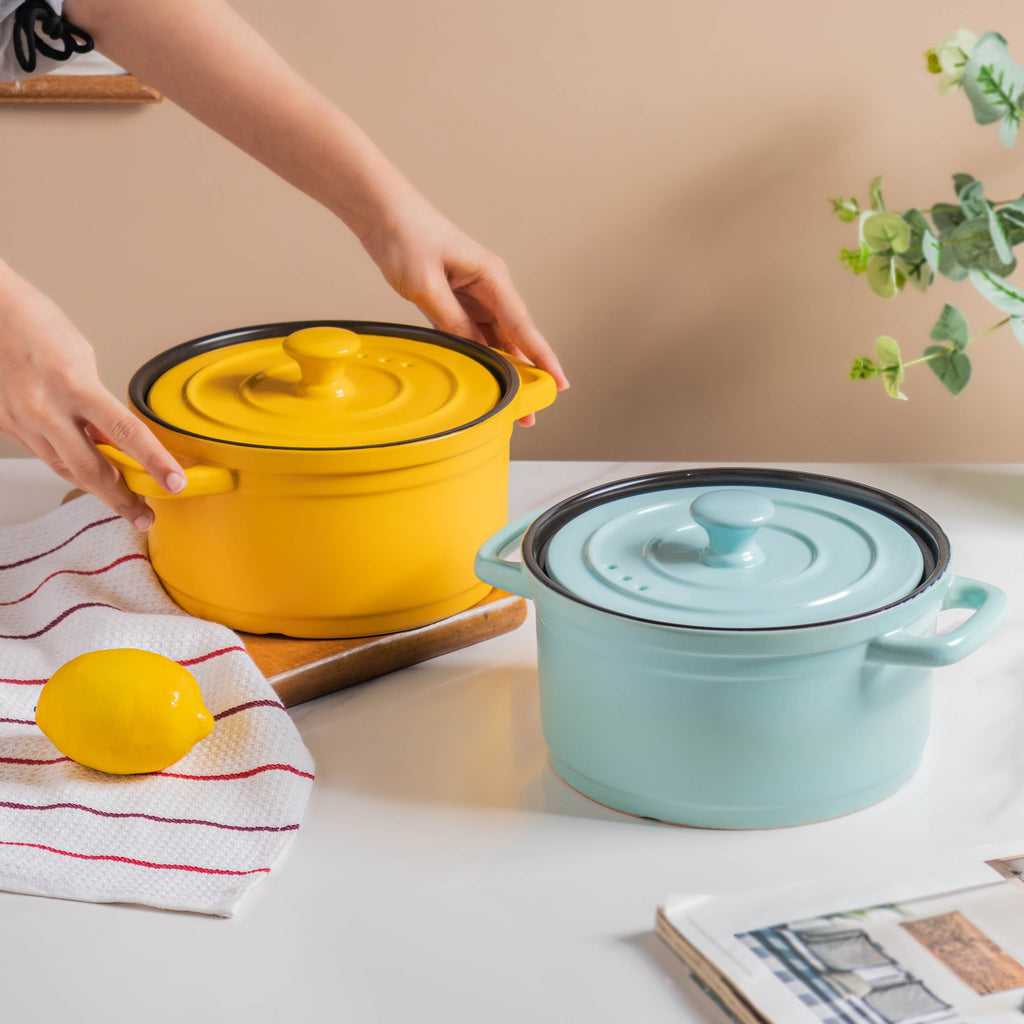 Deep Cooking Pot With Lid Nestasia
