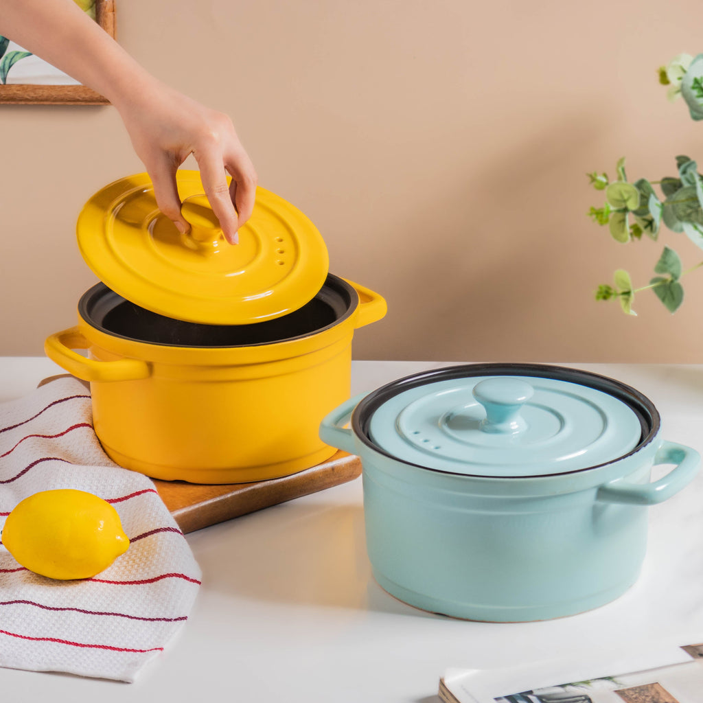 Deep Cooking Pot With Lid Nestasia