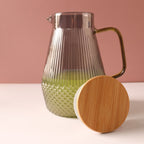 Classic Glass Tea Set of 5 - Grey Nestasia