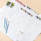 Cozy Cats DIY Paint By Numbers Kit Nestasia