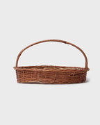 Wicker Oval Storage Baskets for Home, Office, and Utility Spaces