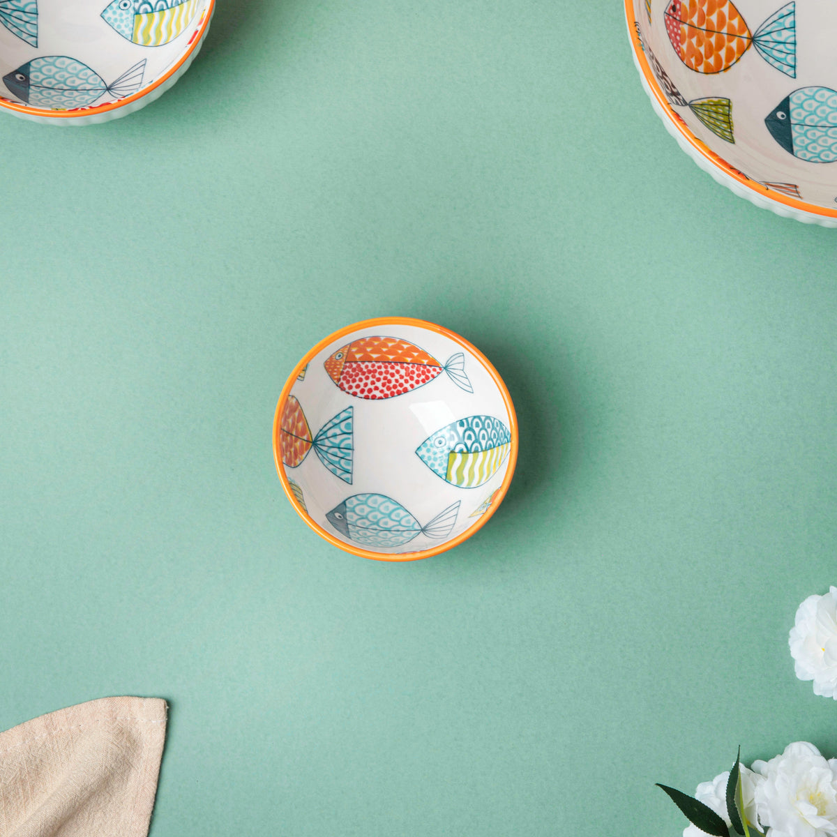 Ukiyo Ceramic Snack Bowl Small 150 ml Nestasia