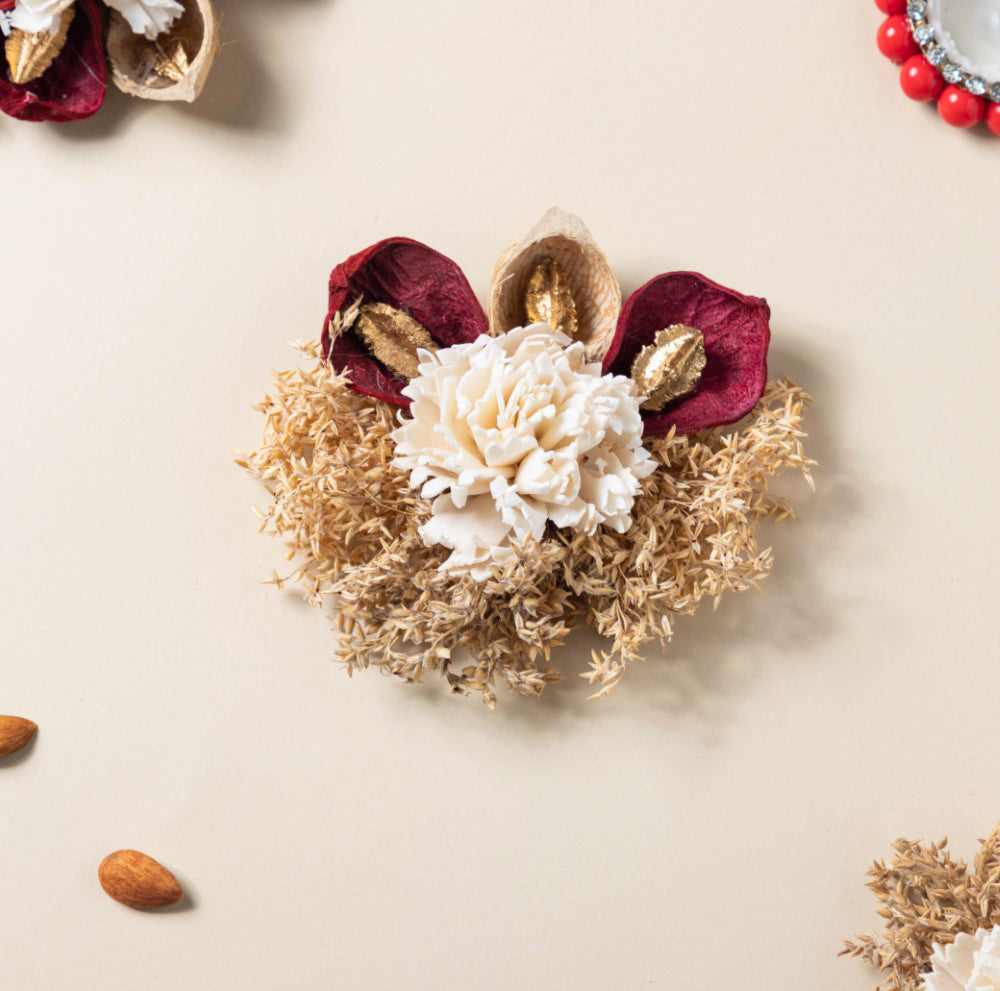 Shola Mini Floral Cluster Set Of 4 Nestasia