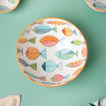 Ukiyo Ceramic Serving Bowl 8 inch Nestasia