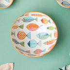 Ukiyo Ceramic Serving Bowl 8 inch Nestasia