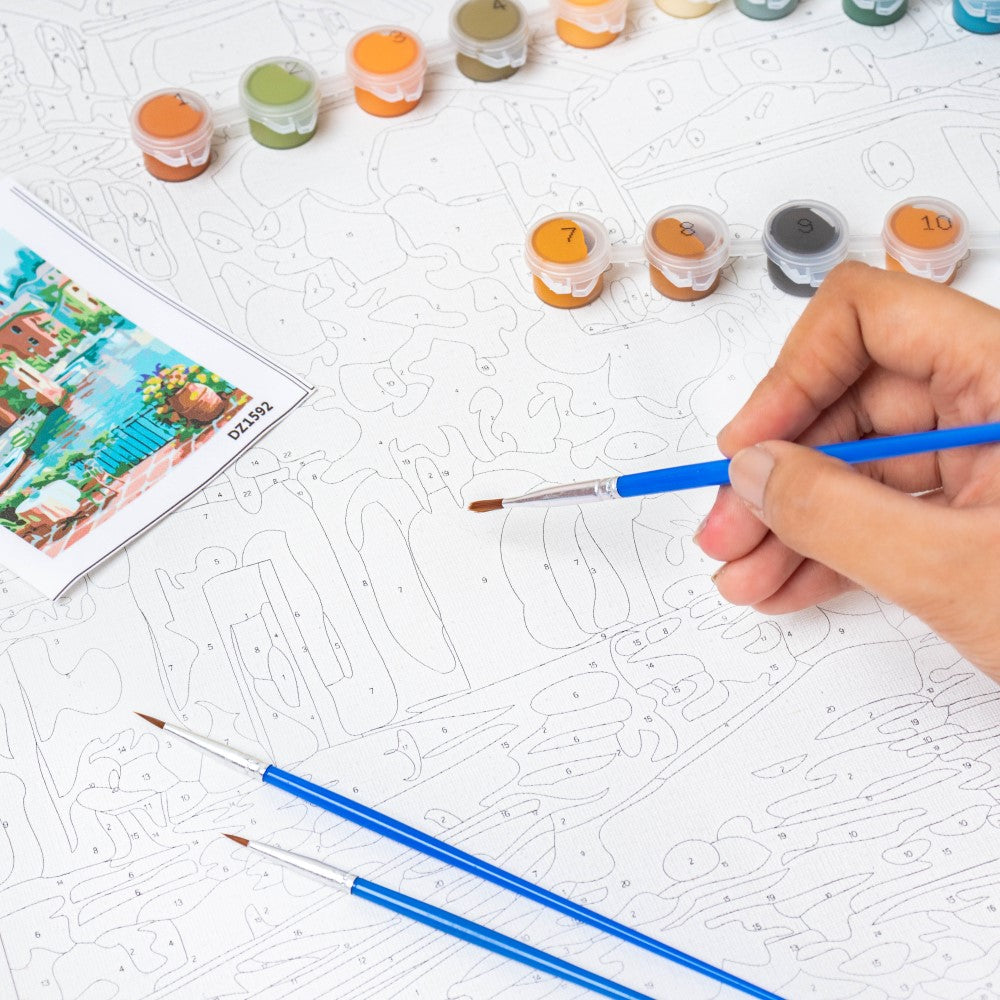Venetian Landscape DIY Painting By Numbers Kit Nestasia