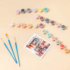 Parisian Scene DIY Painting By Numbers Kit Nestasia