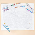 Amalfi Painting By Numbers DIY Kit Nestasia