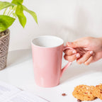 Powder Pink Ceramic Mug 350 ml Nestasia