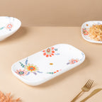 Rectangle Floral Plate Nestasia