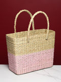 Eco-Friendly Seagrass Tote for Daily Shopping Use