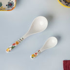 Spring Floral Ceramic Serving Spoon Nestasia