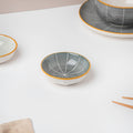 Willow Dark Grey Textured Dip Bowl Nestasia