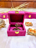 Brass Handcrafted Ram Idol with Velvet Gift Box (2.5 Inch) Vedansh Craft