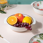 Pineapple Baking Bowl With Handles 7.5 Inch 500 ml Nestasia