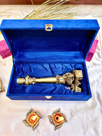 Brass Candle Stand Holder (10.9 Inch) Vedansh Craft