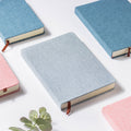Grey Hardbound Notebook 128 Pages Nestasia