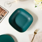 Cara Square Serving Bowl - Midnight Green Nestasia