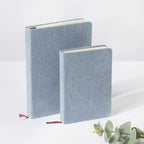 Grey Hardbound Notebook 128 Pages Nestasia
