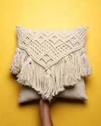 Handmade Handloom Cotton Cushion Cover for Cozy and Modern Interiors