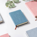 Blue Pocket Hardbound Notebook 128 Pages Nestasia