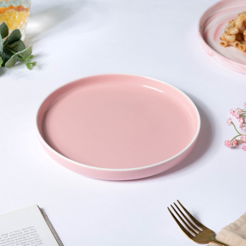 Pink Floral Plates Nestasia