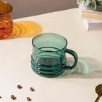Emerald Modern Glass Cup 350ml Nestasia