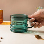 Emerald Modern Glass Cup 350ml Nestasia