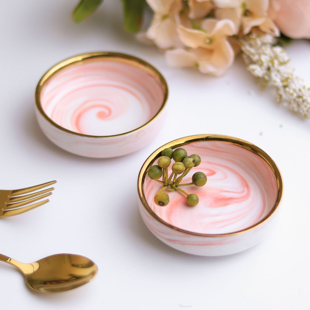 Pink Marble Plate Nestasia
