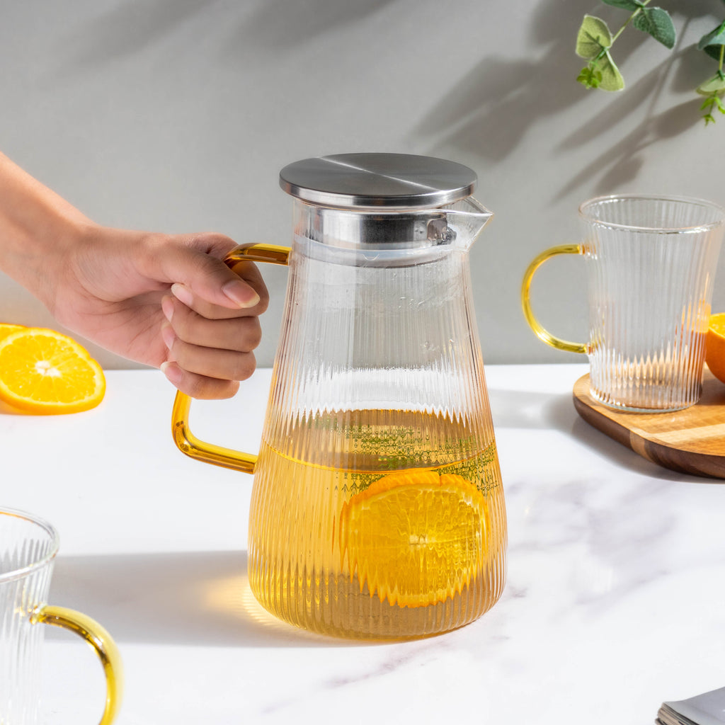 Glass Lemonade Set Of 6 Nestasia