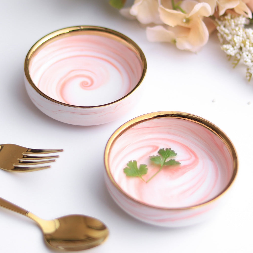 Pink Marble Plate Nestasia