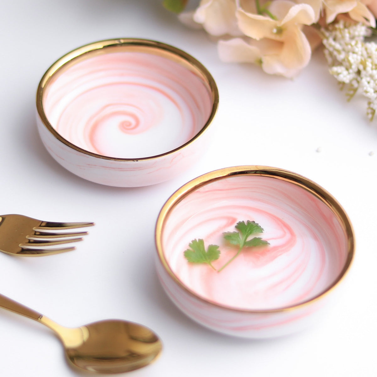 Pink Marble Plate Nestasia